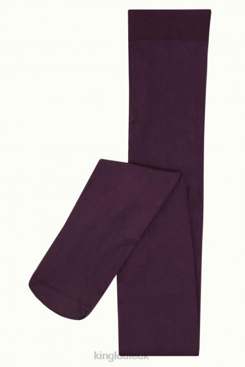 Accessories GB King Louie Women Tights Solid Purple Rain 2JFL6197
