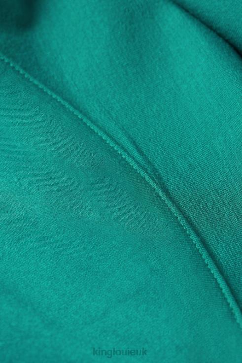 Apparel GB King Louie Women Carina Blouse Ecovero Light Aqua Green 2JFL6138