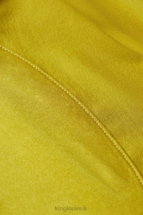 Apparel GB King Louie Women Carina Blouse Ecovero Light Spring Yellow 2JFL6137