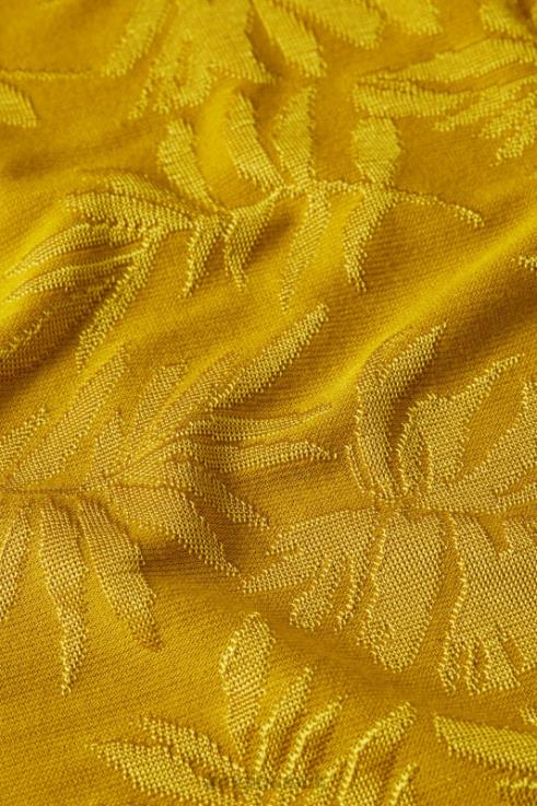 Apparel GB King Louie Women Carina Blouse Pop-Up Curry Yellow 2JFL6125