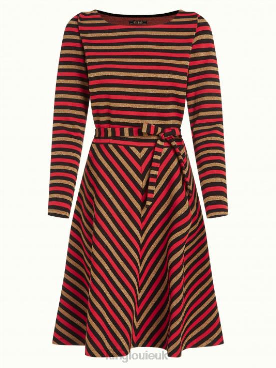 Apparel GB King Louie Women Betty Dress Spritz Spicy Orange 2JFL624