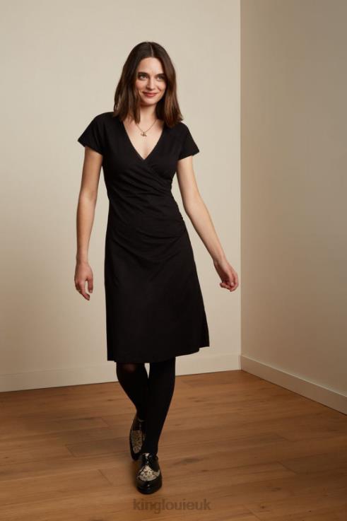 Apparel GB King Louie Women Cross Dress Ecovero Classic Black 2JFL632