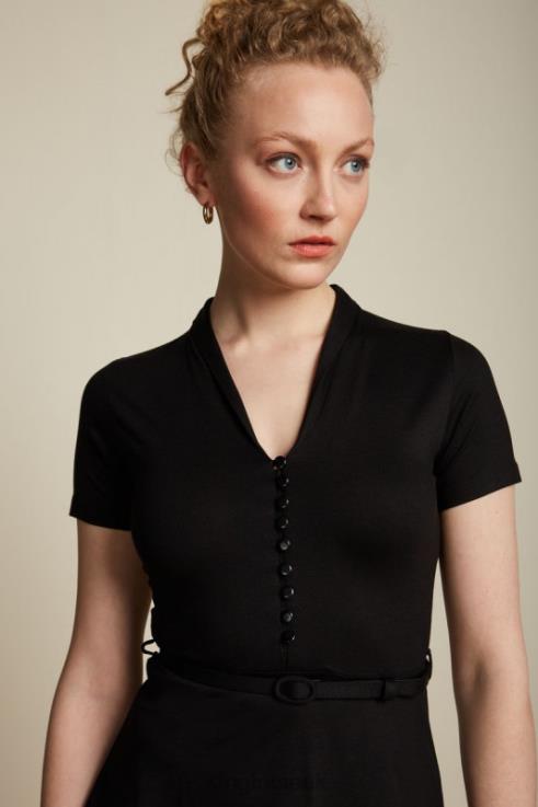 Apparel GB King Louie Women Emmy Dress Ecovero Classic Black 2JFL631