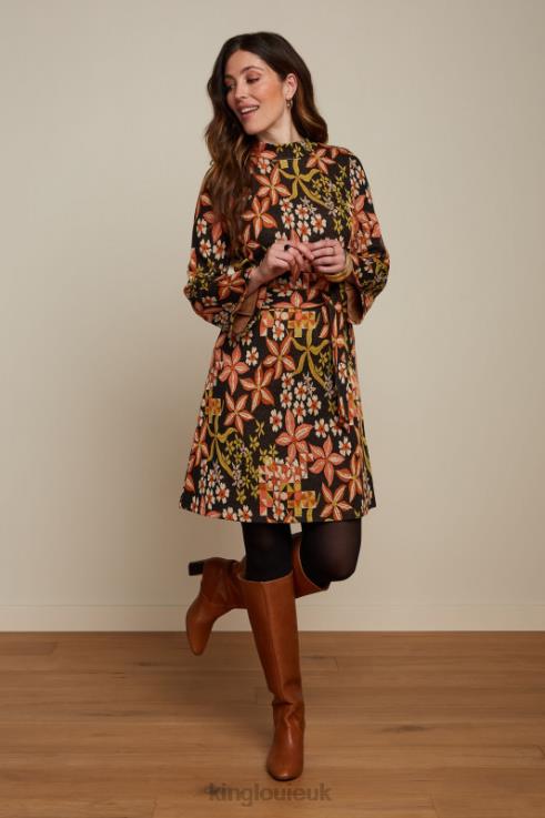 Apparel GB King Louie Women Heloise Tunic Dress Morgane Black 2JFL625