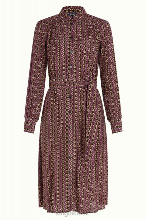 Apparel GB King Louie Women Jeanne Dress Hoopah Mesa Pink 2JFL618