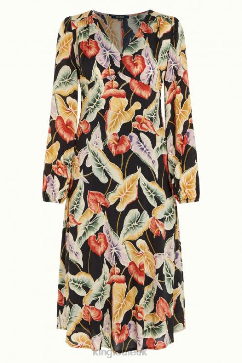 Apparel GB King Louie Women Lelia Dress Marmora Black 2JFL630