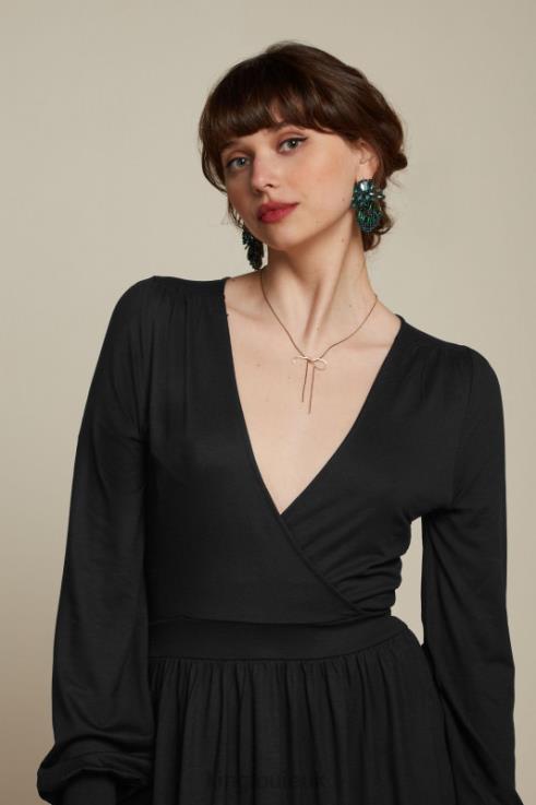 Apparel GB King Louie Women Loretta Dress Ecovero Classic Black 2JFL62