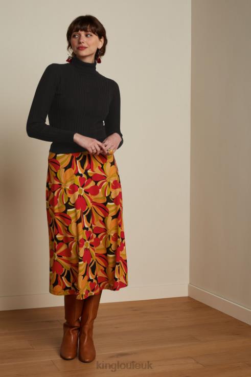 Apparel GB King Louie Women Juno Skirt Adore Black 2JFL6149