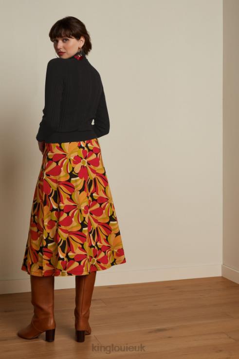Apparel GB King Louie Women Juno Skirt Adore Black 2JFL6149