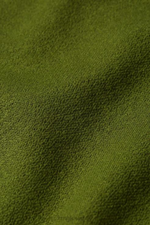 Apparel GB King Louie Women Juno Skirt Milano Crepe Olive Green 2JFL6165
