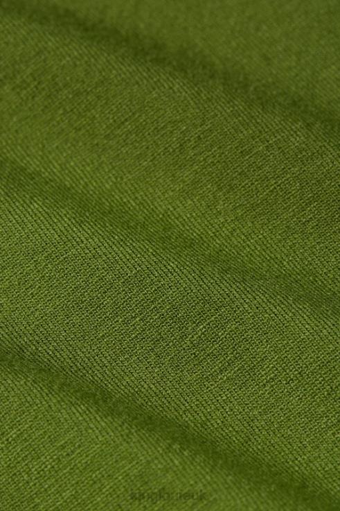 Apparel GB King Louie Women Amalia Top Ecovero Light Olive Green 2JFL639