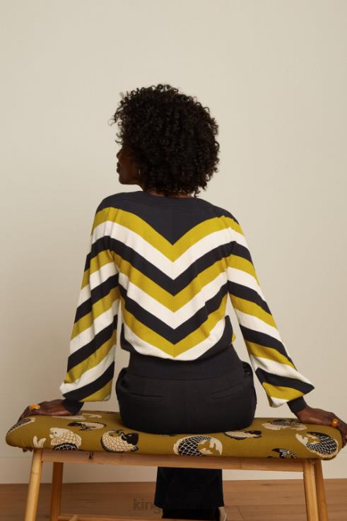 Apparel GB King Louie Women Erin Bell Top Lutz Curry Yellow 2JFL659