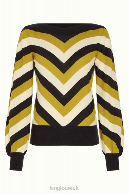 Apparel GB King Louie Women Erin Bell Top Lutz Curry Yellow 2JFL659