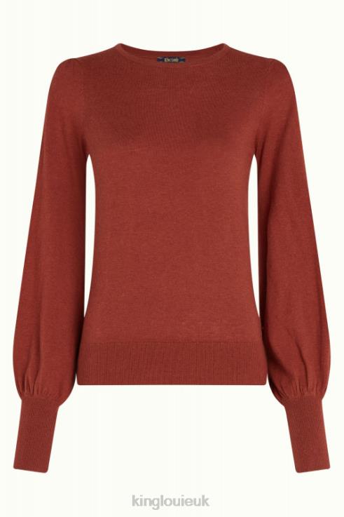Apparel GB King Louie Women Maya Top Cocoon Patina Brown 2JFL676